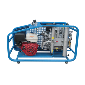 Поршневой компрессор Frosp КВД 300/300 Honda GX390 бензиновый фото