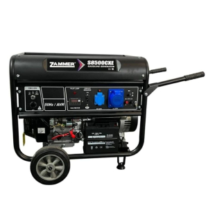 Бензиновый генератор Zammer S8500CXE S8500CXE передвижной фото