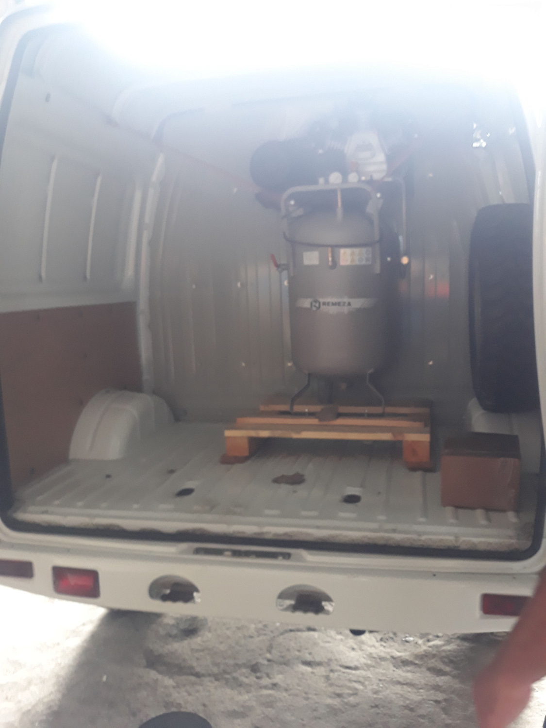 Отгрузка вертикального компрессора