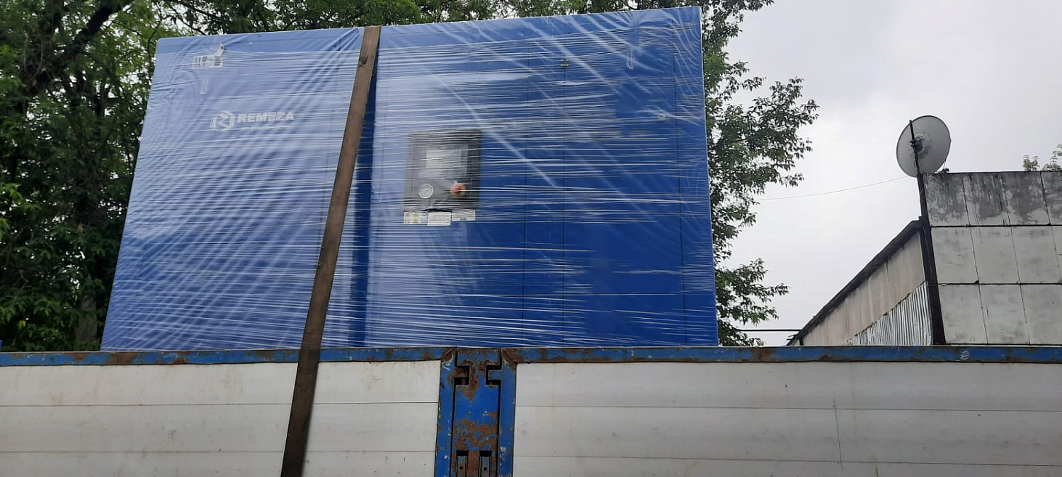 Отгрузка винтового компрессора REMEZA ВК270-8 в г. Москва