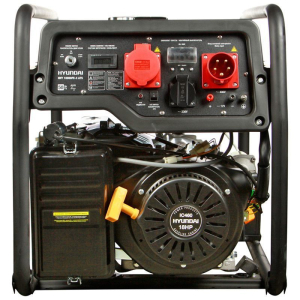 Бензиновый генератор Hyundai HHY 10000FE-3 ATS с автозапуском  передвижной фото