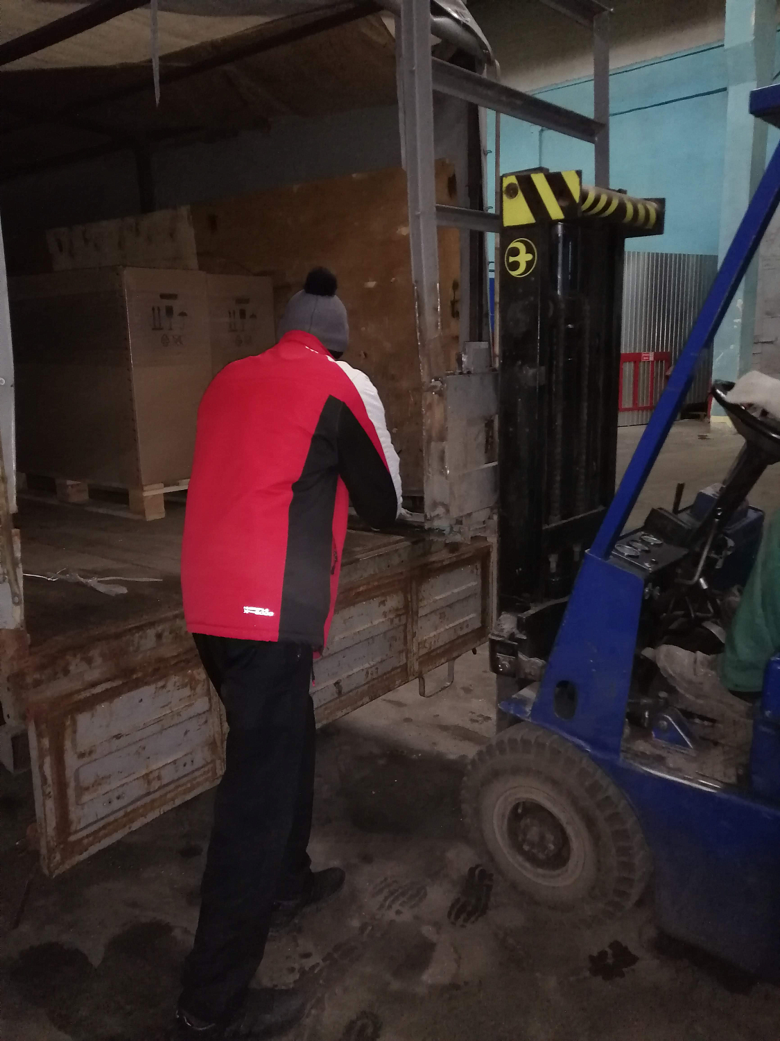 Пополнение склада в Воронеже