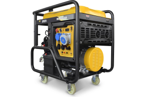 Бензиновый генератор RATO R19000D электростартер + колесный комплект  передвижной фото