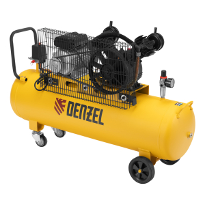 Поршневой компрессор DENZEL BCV2300/100 с ресивером фото