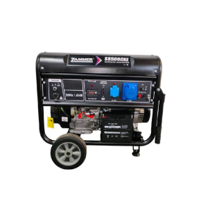 Бензиновый генератор Zammer S8500CXE S8500CXE передвижной фото