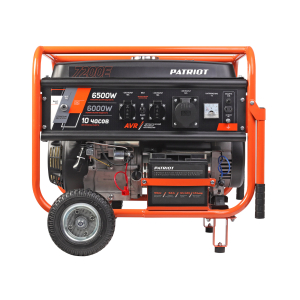 Бензиновый генератор PATRIOT SRGE 7200 E 474103188 передвижной фото