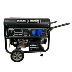 Бензиновый генератор Zammer S6500CXE S6500CXE передвижной фото