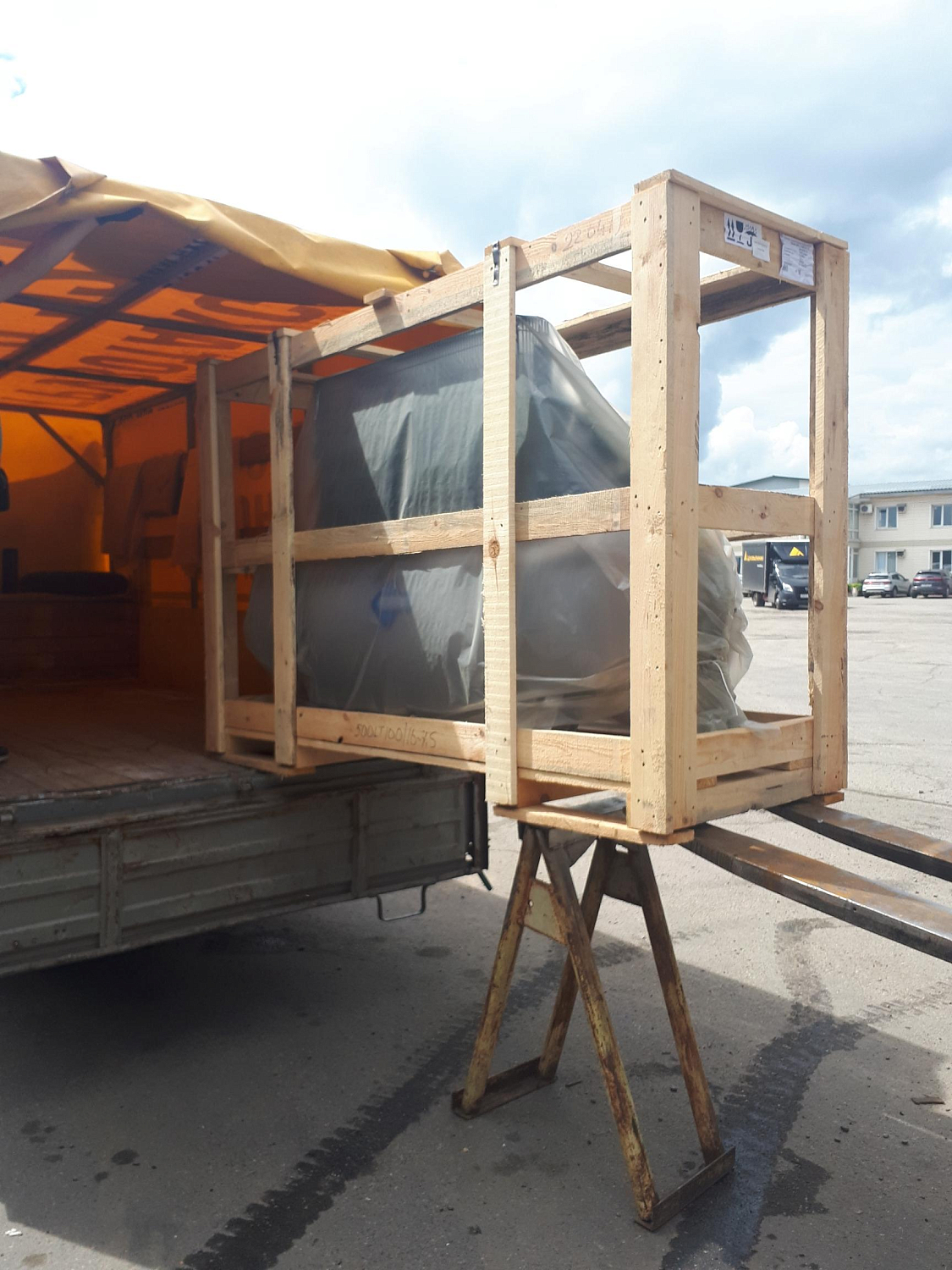 Отгружен компрессор REMEZA 500LT100-7.5 квт.