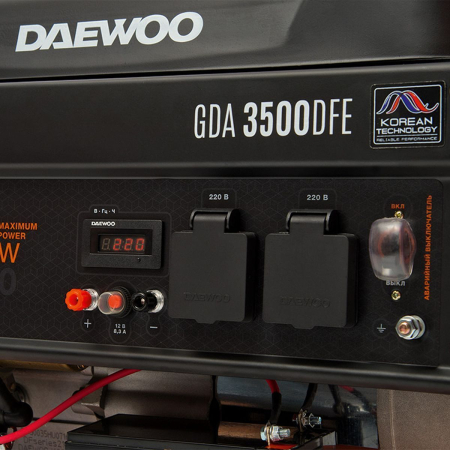Бензиновый генератор DAEWOO GDA 3500 DFE