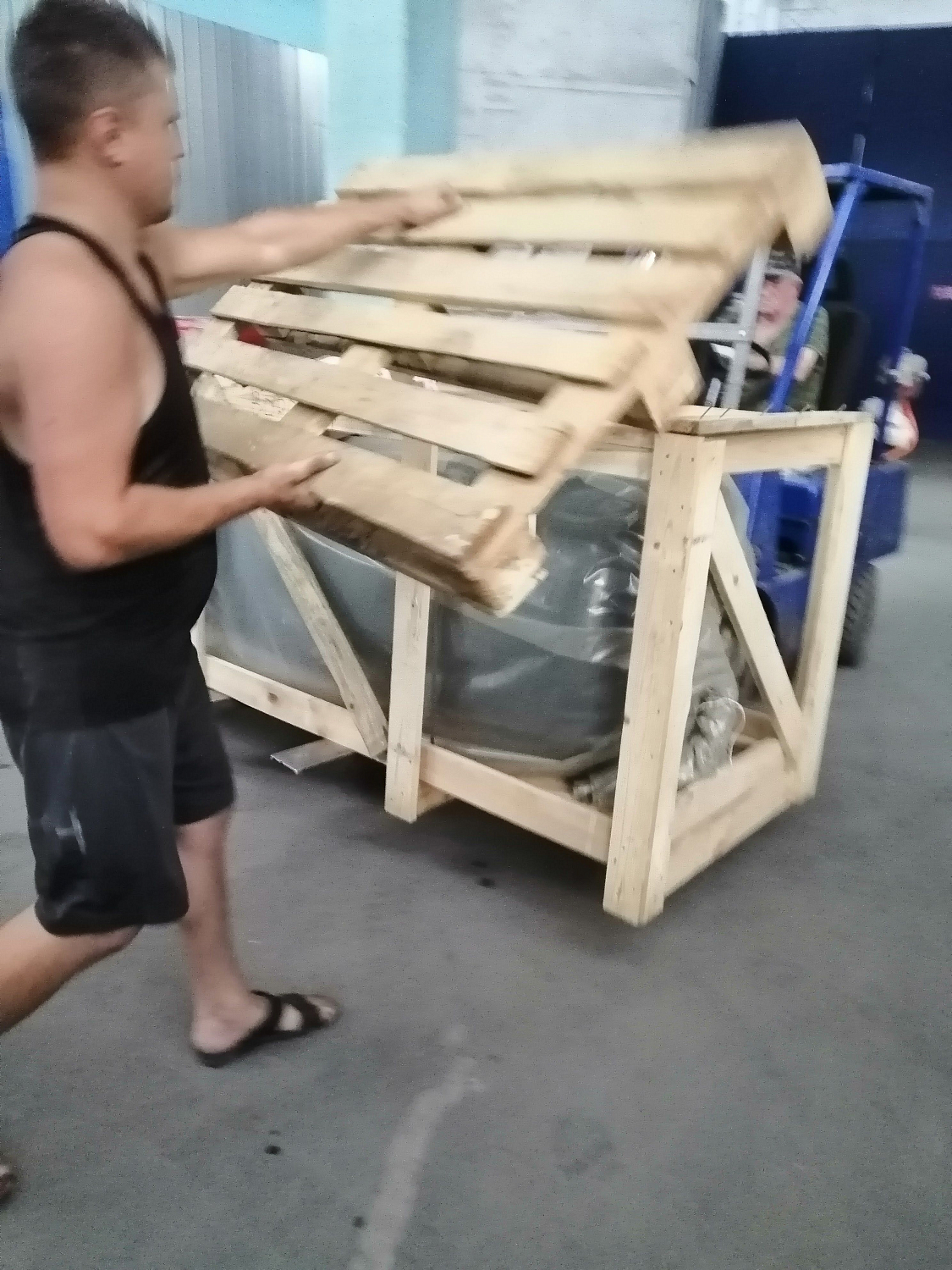 Отгрузка ВК75Р-7,5 и ресивера в Воронеже