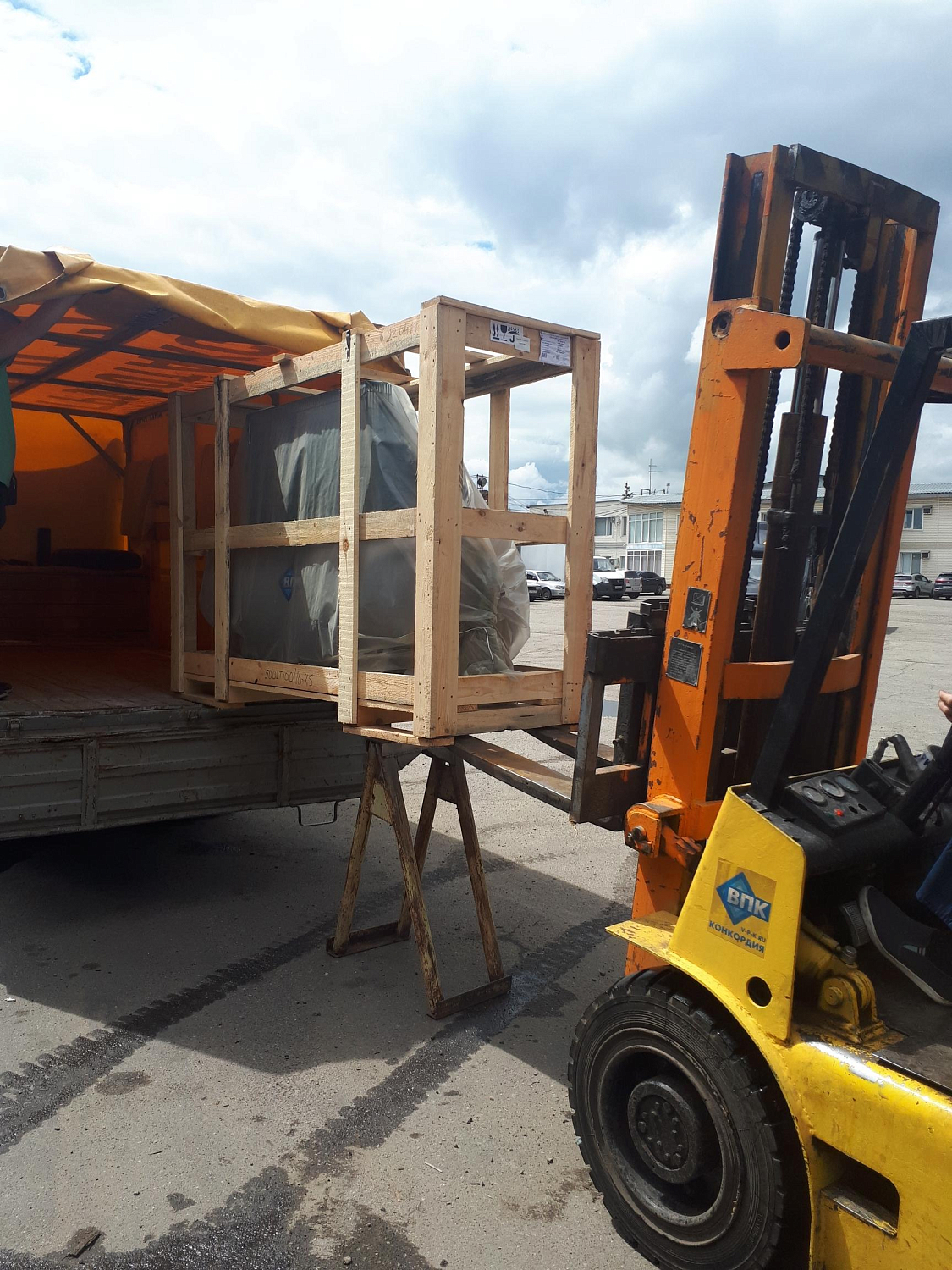 Отгружен компрессор REMEZA 500LT100-7.5 квт.