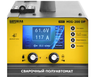 Сварочный инвертор MMA БАРС Profi MIG-200 DP (220 В, Double Pulse) фото