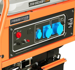 Бензиновый генератор Zongshen PB 22003 E  передвижной фото