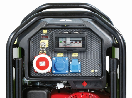 Бензиновый генератор  SP8000 RESTYLING, 400/230V, 50Hz #AVR #IPP