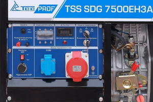 Дизельный генератор ТСС SDG 7500EH3A 100027 Дизельный генератор ТСС SDG 7500EH3A 100027 фото
