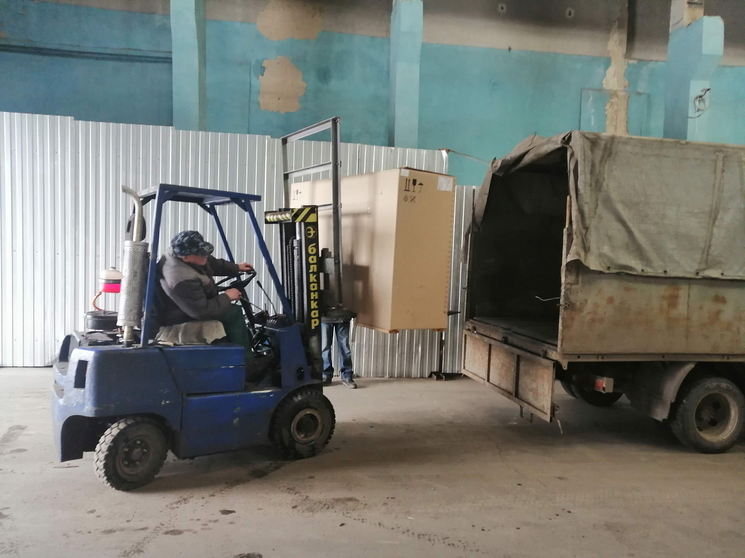 Отгрузка компрессора СБ4/Ф-270.LB75 в Воронеже